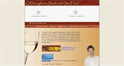 Desktop Screenshot of odonoghuesrestaurant.com