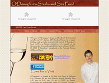 Tablet Screenshot of odonoghuesrestaurant.com
